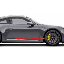 911 Carrera Lettering Side Stripes Vinyl Decal Kit voor Porsche 911_3