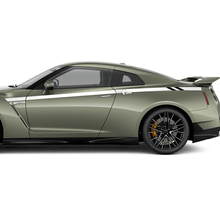 Zijdeuren racestrepen sticker kit voor nissan gt-r
 3