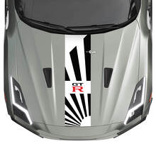 Hood JDM Stripes Decal Kit voor Nissan GT-R 2
 2