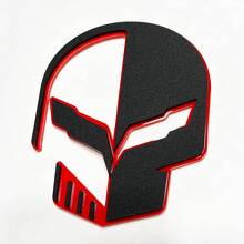 Aangepaste Skull Jake 3D Badge Embleem voor Chevy Corvette_4