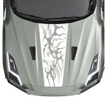 Motorkap Graphics Strepen Decal Set voor Nissan GT-R
 2