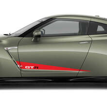GT-R Geometrische Streep Zijvinylsticker voor Nissan GT-R_3