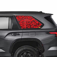 Bloemen zijvenster Sticker voor Toyota Sequoia TRD Pro
 3