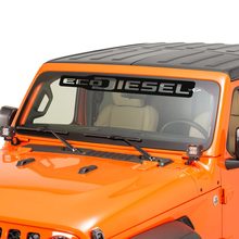 Voorruit raam Jeep Ecodiesel grafische vinyl sticker sticker
 2