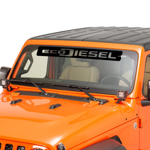 Voorruit raam Jeep Ecodiesel grafisch vinyl sticker sticker 2
 3