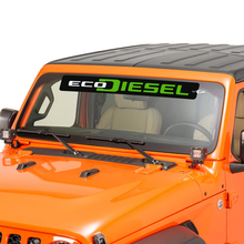 Voorruitenvenster Jeep Ecodiesel grafisch vinyl sticker sticker 4
 2