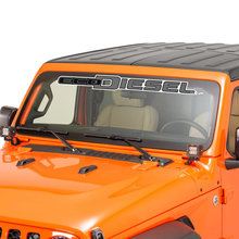 Voorruitenvenster Jeep Ecodiesel grafisch vinyl sticker sticker 7
 2