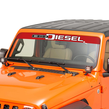 Voorruit raam Jeep Ecodiesel grafisch vinyl sticker sticker 8
 3