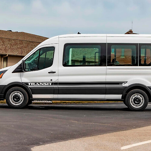 Ford Transit Vinyl Side Stripes Stickers 2
