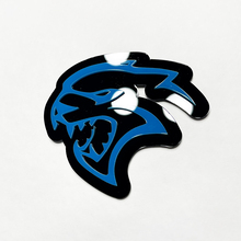 Aangepaste 3D Badge Hellcat Dodge Fender Badges Tailgate Emblem Front Grille Badge Blue
 5