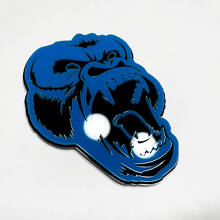 Aangepaste 3D-badge Boze Gorilla Spatbord Achterklep Voorgrille Badges Embleem 2 2