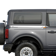 Achterzijde streep streepstickers stickers voor Ford Bronco
 3