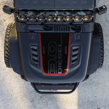 Hood 3.0 Diesel Jeep Graphic Vinyl Decal Sticker
 3