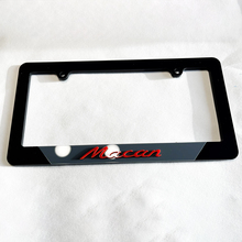 Porsche Macan voertuig kenteken bedekt frames decor
 5