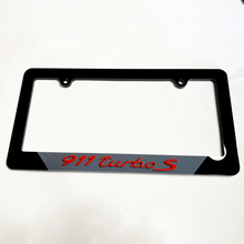 Porsche Macan voertuig kenteken bedekt frames decor
 2