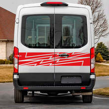 Lightning Achterdeuren Graphics Vinyl Decal Sticker voor Musclecar Transit 3