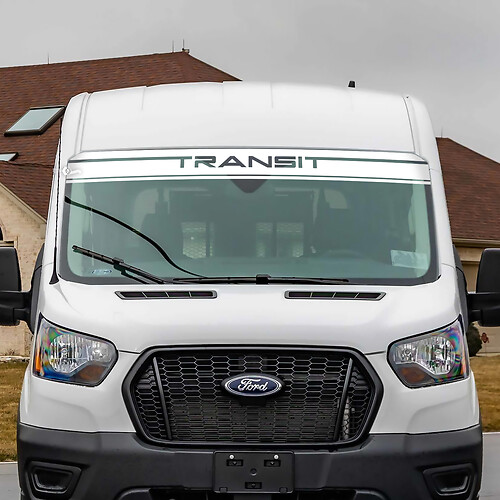 Ford transit strepen voorruit vinyl sticker sticker
 1