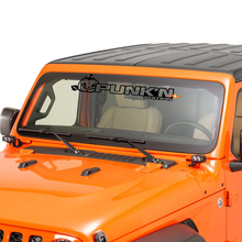 Voorruit raam Jeep Punk'n Edition grafische vinylstickersticker
 2