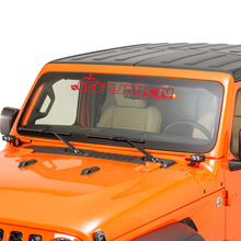 Voorruit raam Jeep Punk'n Edition grafische vinylstickersticker
 3