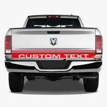 Aangepaste dubbele achterklepstrepen vinylsticker voor Dodge Ram 1500 Power Wagon_2