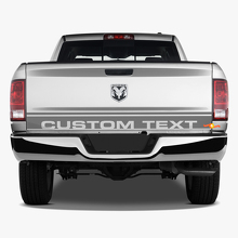 Aangepaste dubbele achterklepstrepen vinylsticker voor Dodge Ram 1500 Power Wagon_3