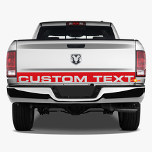 Aangepaste vinylstreep voor achterklep voor Dodge Ram 1500 Power Wagon_2