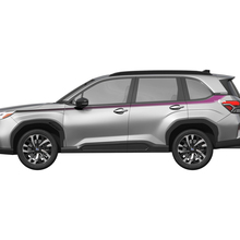 Zijdeuren rocker paneel racestrepen vinyl sticker - grafische sticker universele fit subaru forester
 3