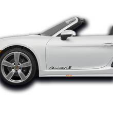 Boxster S zijdeur vinyl decal set voor Porsche Boxster_4