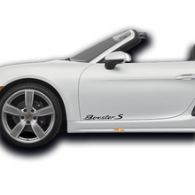 Paar Porsche Stickers Boxster S Porsche Deuren zijde sticker sticker
 4
