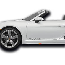 Boxster S zijdeur vinyl decal set voor Porsche Boxster_5