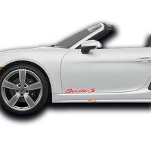Boxster S zijdeur vinyl decal set voor Porsche Boxster_6