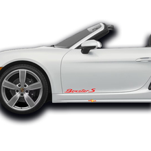 Paar Porsche Stickers Boxster S Porsche Deuren zijde sticker sticker
 6