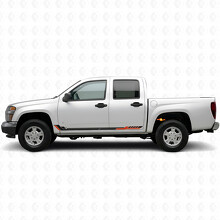 Racing Line Deur- en Dorpel Vinyl Strepen voor Chevrolet Colorado 1e Gen 2004-2012_2