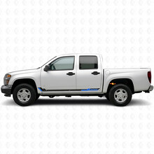 Racing Line Deur- en Dorpel Vinyl Strepen voor Chevrolet Colorado 1e Gen 2004-2012_3