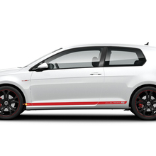 Decal Stripes Side Door Racing Design Kit voor Volkswagen Golf ClubSport S
 3