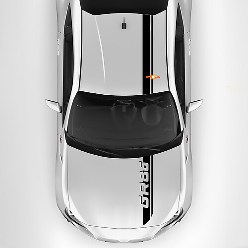 Toyota GR86 Hood Dak Trunk Racing Stripes Graphics Decals Stickers
