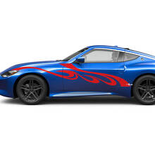 Zijdeuren grafische sticker kit voor Nissan Z Sport
 3