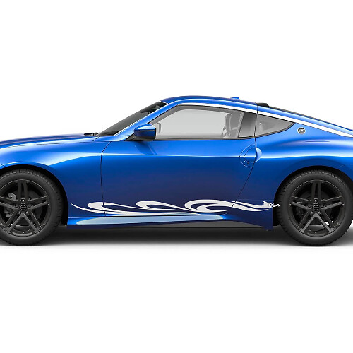 Zijdeuren grafische sticker kit voor Nissan Z Sport
