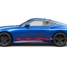 Zijdeuren grafische sticker kit voor Nissan Z Sport
 3