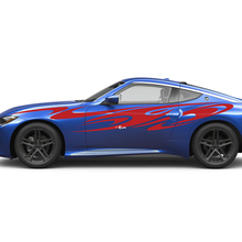 Side Abstract Graphics Deuren Decal Kit voor Nissan Z Sport
 3