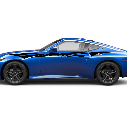 Side Fly Tribal grafische deuren Decal Kit voor Nissan Z Sport
