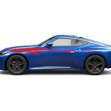 Zij Accent Deuren Tribal Graphics Decal Sticker Kit voor Nissan Z Sport
 4