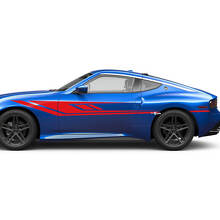 Side Racing Graphics Decal Sticker Kit voor Nissan Z Sport
 3