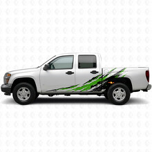 Versleten Splash Deur- & Zijkant Vinyl Strepen voor Chevrolet Colorado 1e Gen 2004-2012_4