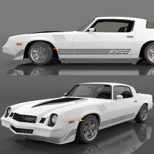 Retro Vintage Decals Sticker Stripes Kit voor 1980 1981 Chevrolet Camaro Z28
 2