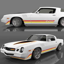 Retro vintage sticker sticker strepen kit voor 1980 1981 Chevrolet Camaro Z28 2
 3