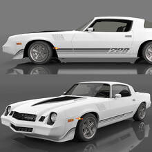 Retro vintage sticker sticker strepen kit voor 1980 1981 Chevrolet Camaro Z28 2
 5