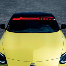 Voorruit streep stick sticker voor Nissan
 3