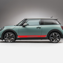 Side Racing Stripes Graphics Decal voor Mini Cooper S
 3