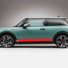 Side Racing Stripes Graphics Decal voor Mini Cooper S 3
 3